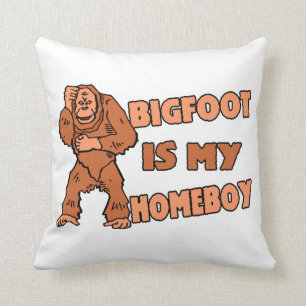Bigfoot ist mein Homeboy Kissen