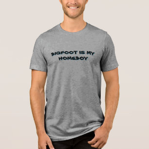 Bigfoot ist mein Homeboy Tri-Blend Shirt