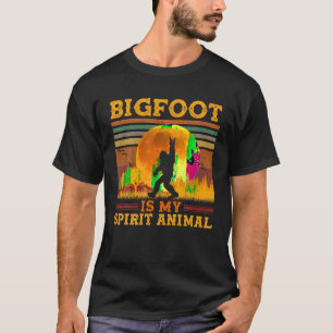 Bigfoot ist My Spirit Animal Vintag Sasquatch T Sh T-Shirt