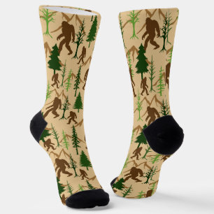 Bigfoot-Jagd-Novelty-Camping Socken