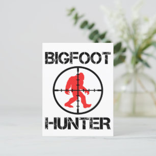 Bigfoot Jäger Lustiger Bigfoot Liebhaber Postkarte