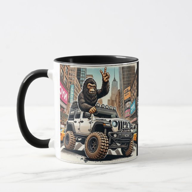 ☕ BIGFOOT JEEP TAKEOVER - NYC EDITION TASSE 🗽 (Links)