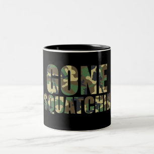Bigfoot-Kaffee-Tasse Zweifarbige Tasse