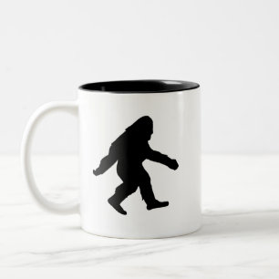 Bigfoot-Kaffee-Tasse Zweifarbige Tasse