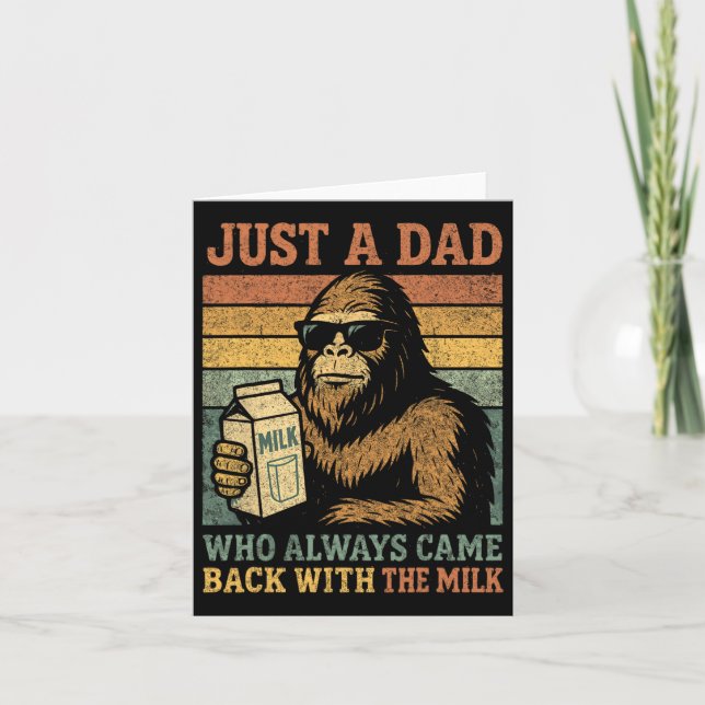 Bigfoot Karte (Vorderseite)