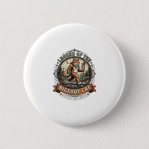 Bigfoot Katze Bigfoot Sasquatch Katze Vintage Vekt Button