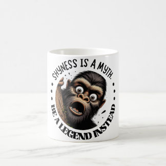 Bigfoot: Keine Schüchternheit mehr Kaffeetasse