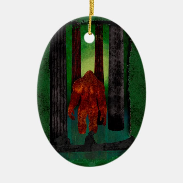 Bigfoot Keramikornament (Vorne)