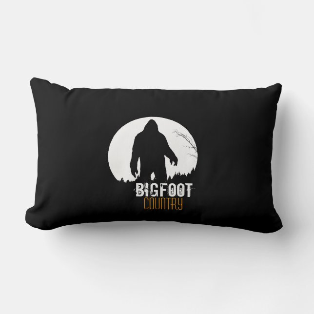 Bigfoot Kissen (Vorderseite)