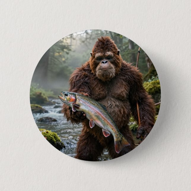 Bigfoot-Knöpfe Button (Vorderseite)