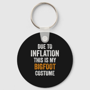 Bigfoot Kostüm Halloween aufgrund von Inflationsge Schlüsselanhänger