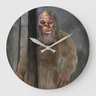 Bigfoot (Krebs) Große Wanduhr