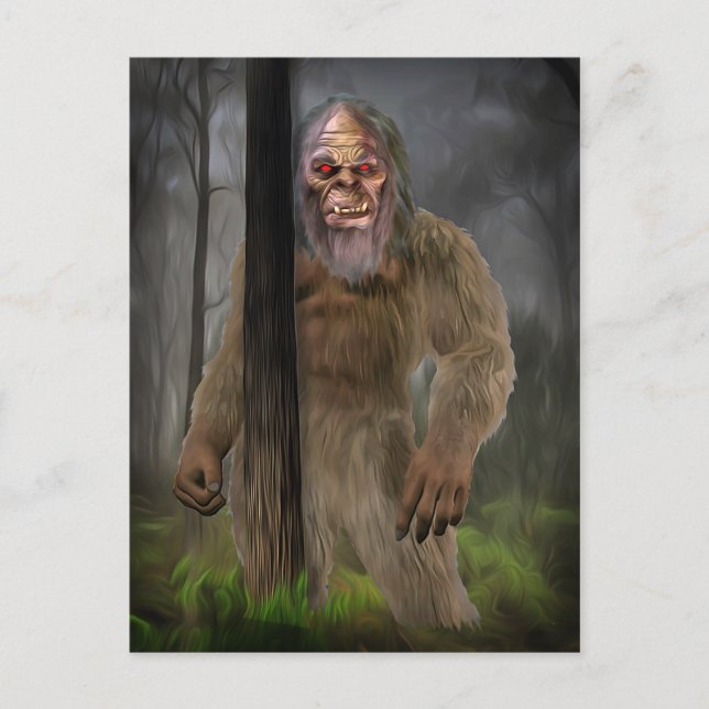 Bigfoot (Krebs) Postkarte (Vorderseite)