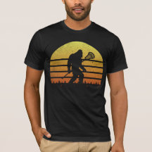 Bigfoot Lacrosse Retro Unisex T-Shirt