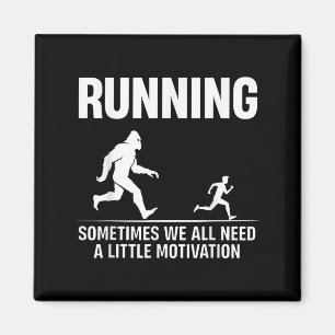 Bigfoot Laufen manchmal brauchen wir alle einen kl Magnet