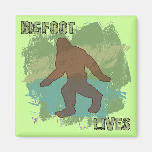 Bigfoot-Leben Magnet