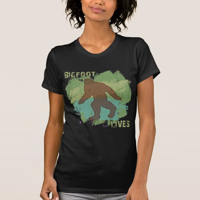 Bigfoot-Leben T-Shirt (Vorderseite)