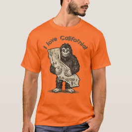 Bigfoot liebt Kalifornien T-Shirt