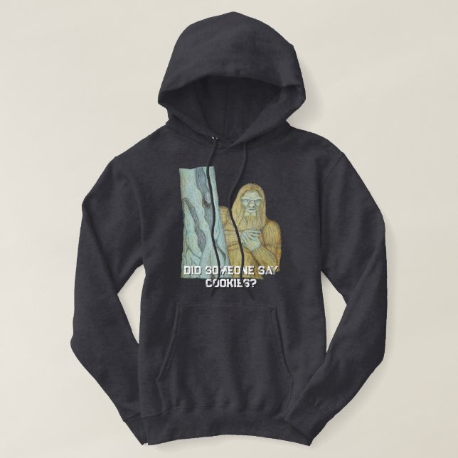 Bigfoot-Meme-Parodie Hoodie (Design vorne)