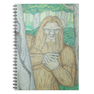Bigfoot-Meme-Parodie Notizblock