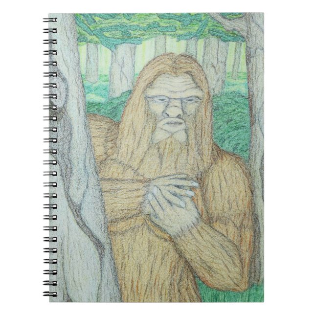 Bigfoot-Meme-Parodie Notizblock (Vorderseite)