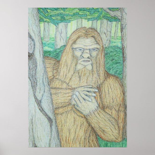 Bigfoot-Meme-Parodie Poster (Vorne)