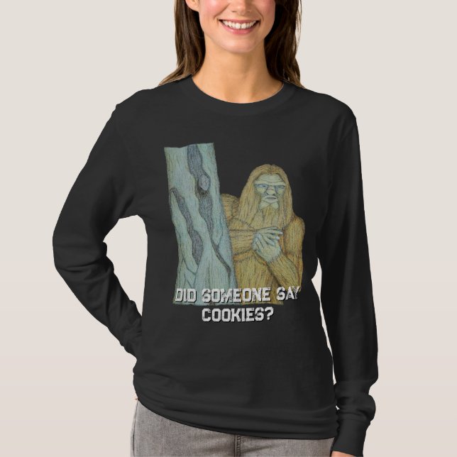 Bigfoot-Meme-Parodie T-Shirt (Vorderseite)