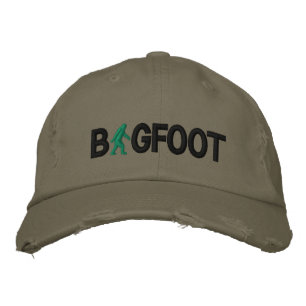 Bigfoot mit Logo Bestickte Baseballkappe
