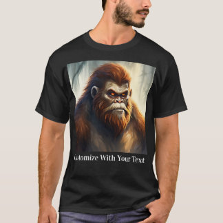 Bigfoot mit roten Augen T-Shirt
