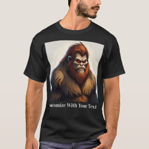 Bigfoot mit roten Augen T-Shirt