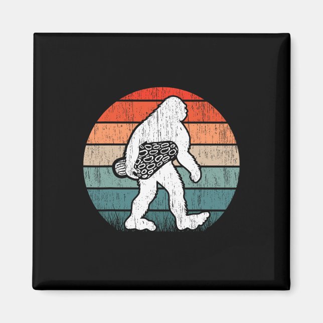 Bigfoot Morel Mushroom Foraging Mycology Shroom Hu Magnet (Vorne)