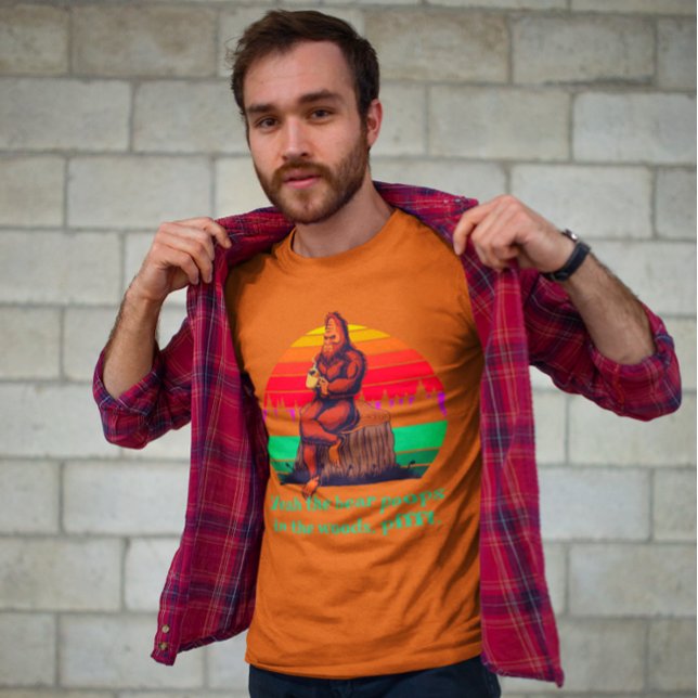 Bigfoot Morning Kaffee Worte der Weisheit Bären Ka T-Shirt (Von Creator hochgeladen)