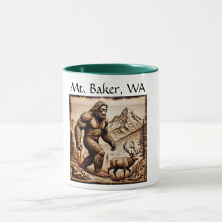 Bigfoot Mount Baker, WA Tasse