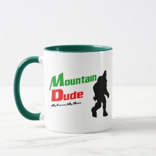 Bigfoot Mountain Typ Mein Wald meine Regeln Tasse