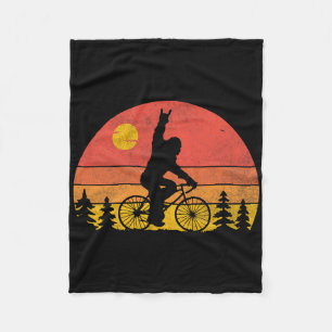 Bigfoot-Mountainbike Lustiges Mtb-Radfahren Radspo Fleecedecke