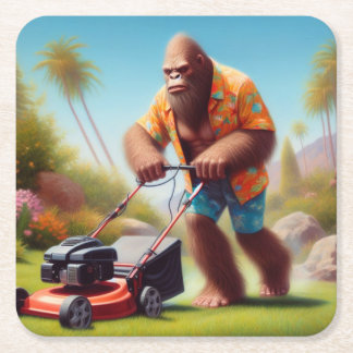 Bigfoot Moving Rechteckiger Pappuntersetzer