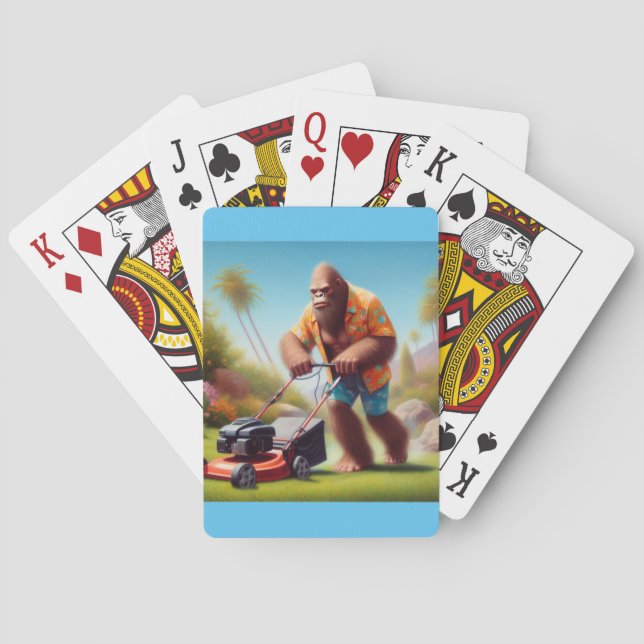 Bigfoot Moving Spielkarten (Rückseite)