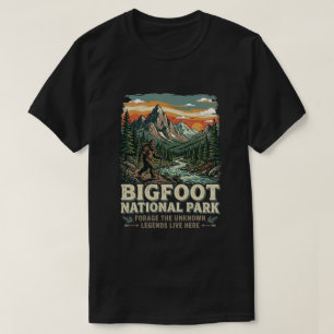 Bigfoot Nationalpark Outdoor-Wanderabenteuer T-Shirt