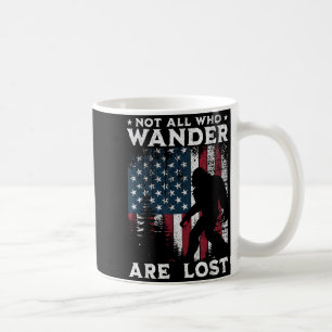Bigfoot Nicht, die Wandern, sind Verlorene Sasquat Kaffeetasse