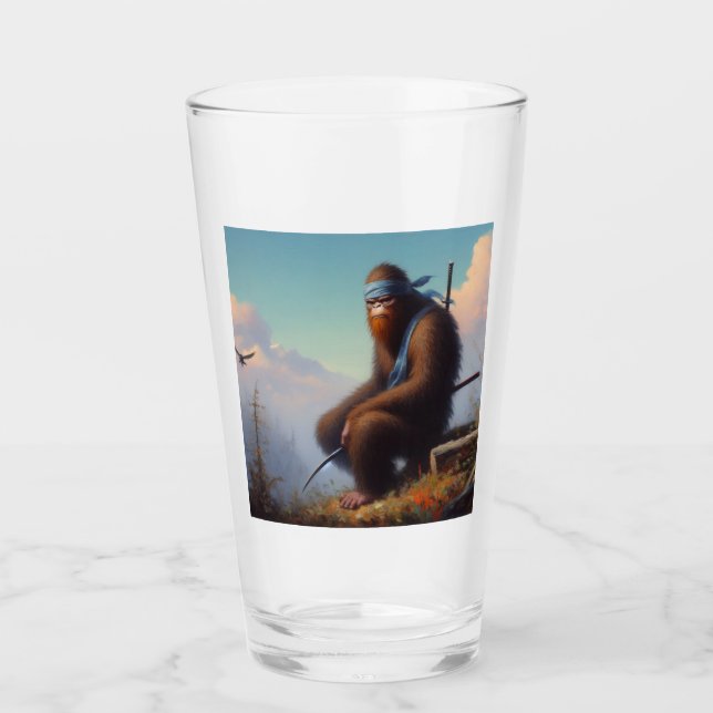 Bigfoot Ninja Glas (Vorderseite)
