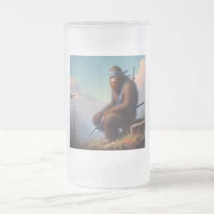 Bigfoot Ninja Mattglas Bierglas