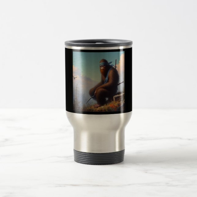 Bigfoot Ninja Reisebecher (Mittel)