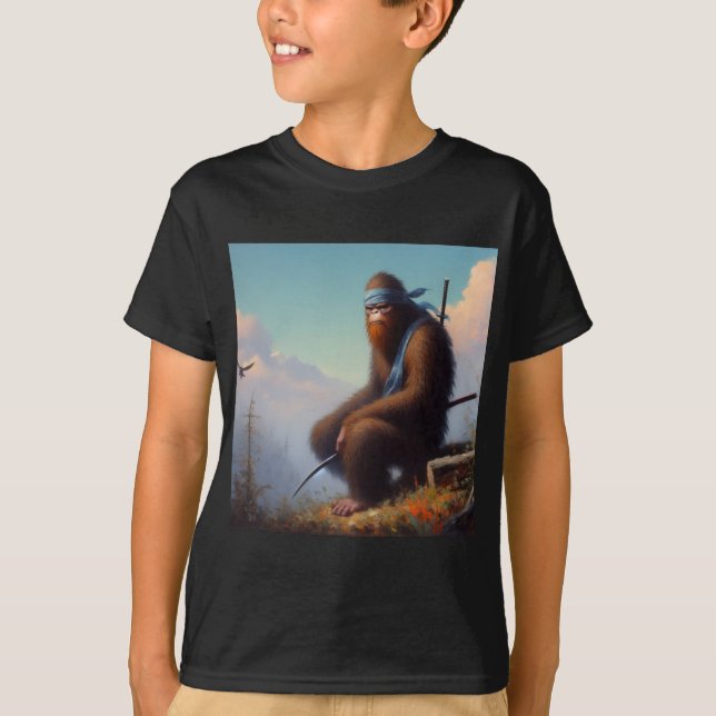 Bigfoot Ninja T-Shirt (Vorderseite)