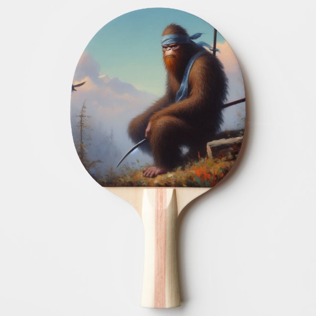 Bigfoot Ninja Tischtennis Schläger (Vorderseite)