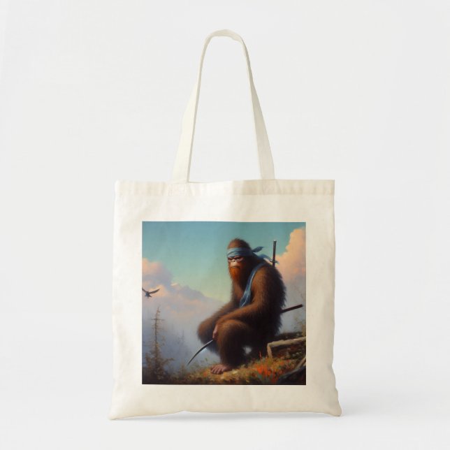 Bigfoot Ninja Tragetasche (Vorne)
