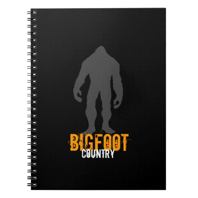 Bigfoot-Notebook Notizblock (Vorderseite)