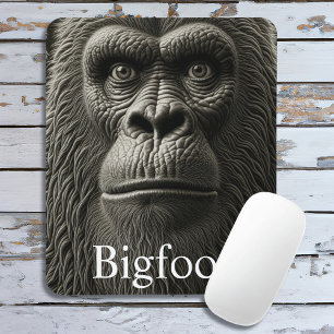 Bigfoot oder Sasquatch Nah Mousepad