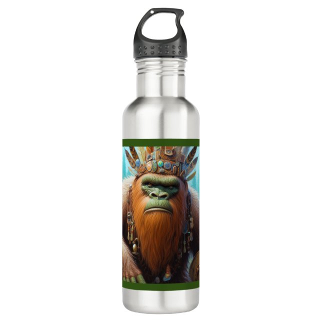 Bigfoot Öko Warrior Edelstahlflasche (Vorderseite)