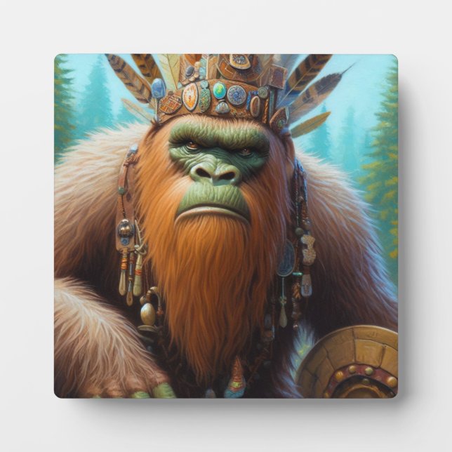 Bigfoot Öko Warrior Fotoplatte (Vorderseite)