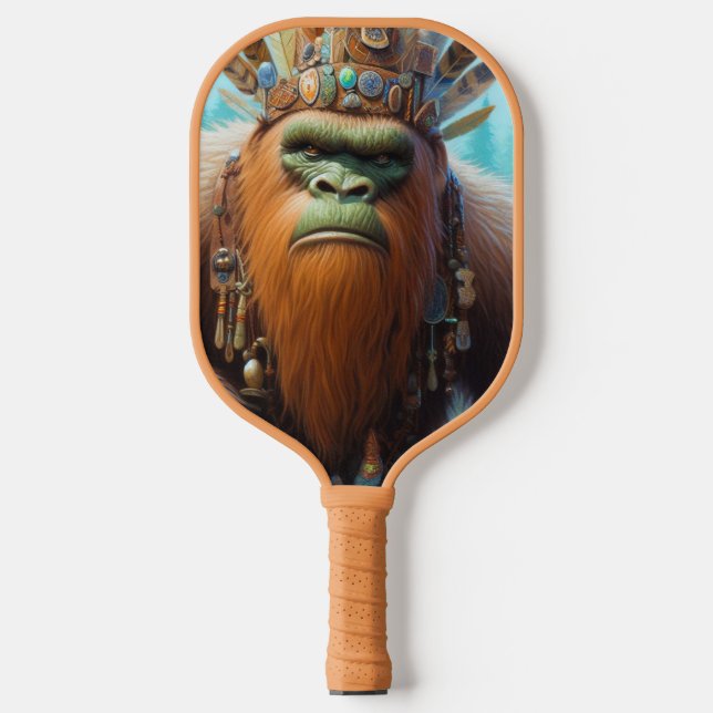 Bigfoot Öko Warrior Pickleball Schläger (Vorderseite)